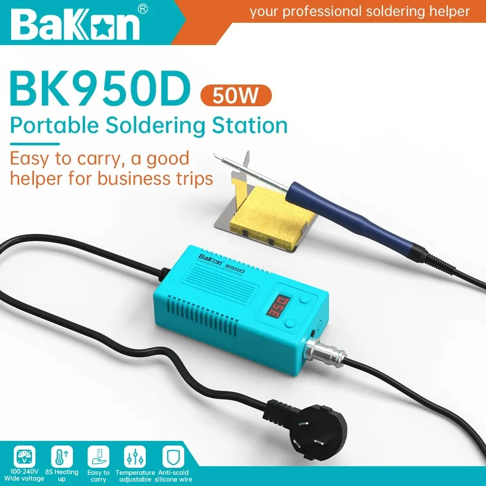 Diy Electronics Set - Bakon BK950D Soldering Station Estación T12