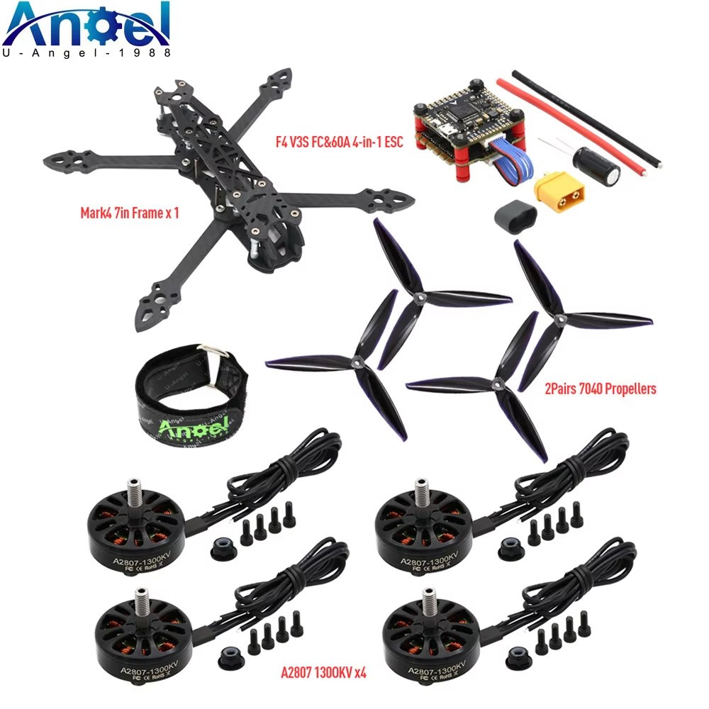 Diy Drone Electronics Kit - Mark4 Mark 4 7inch 295mm FPV