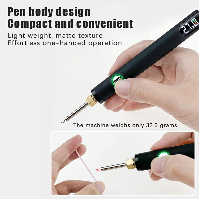 Diy Electronics Soldering Kit - Mini Soldering Iron Pen Kit -