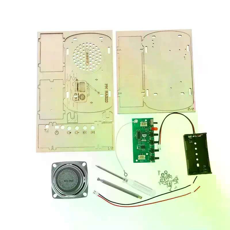 Diy Electronics Projects For Students - /Cna/DIY Wooden FM Radio Kit Vintage