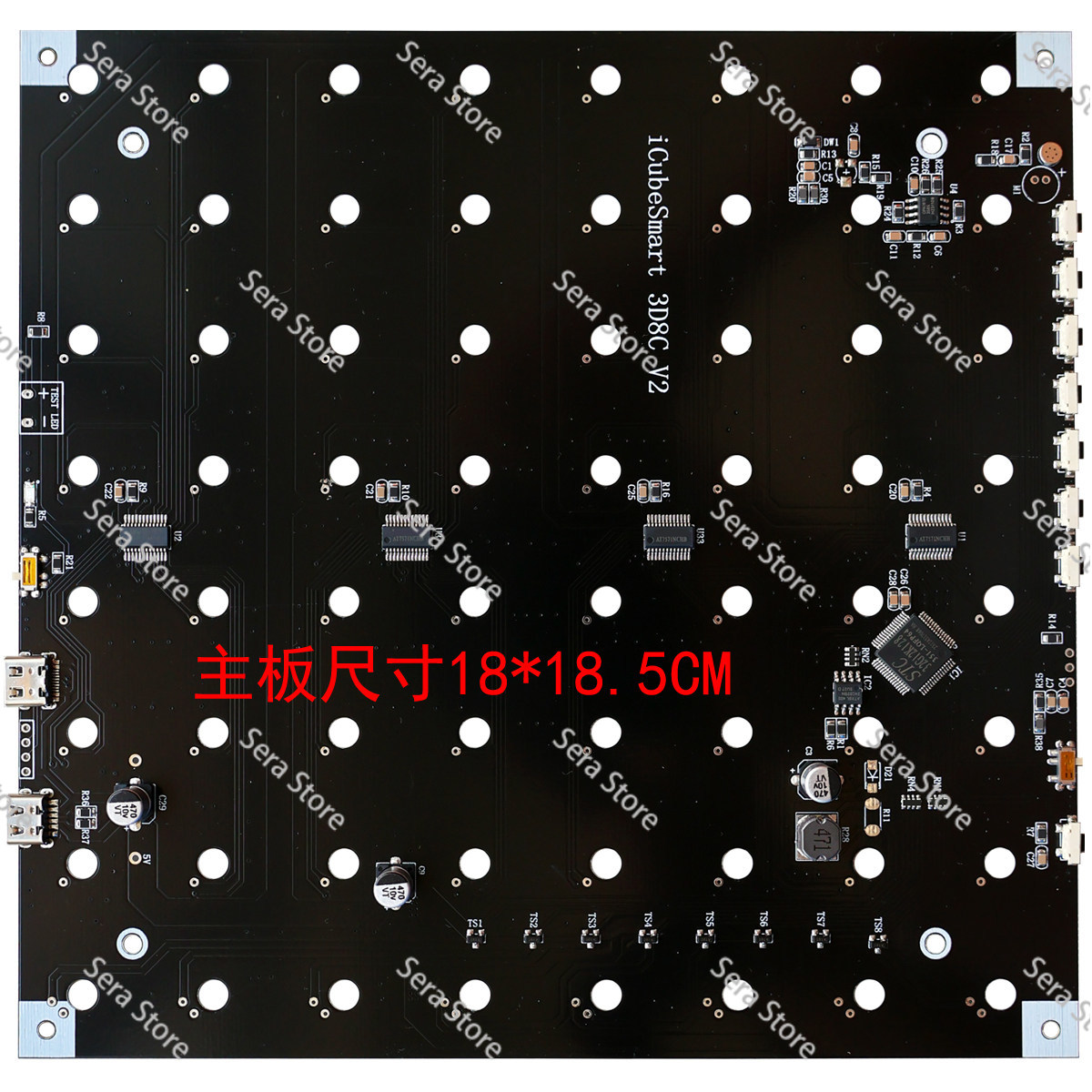 8x8x8 Light Cube DIY Kit 3D8 M - огляд і ціна Diy Electronic Components