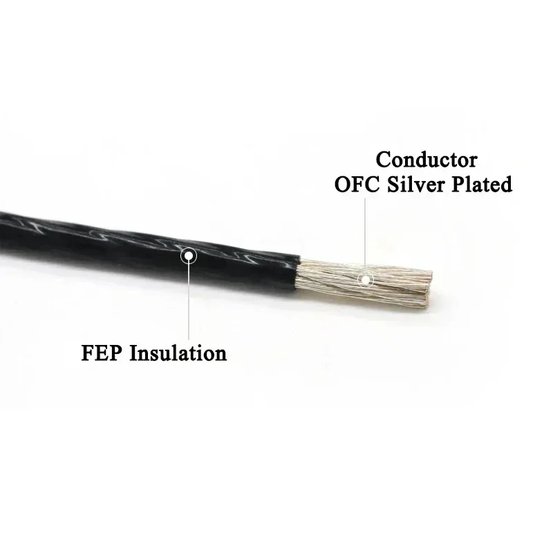 30~10AWG Red/Black PTFE Silver - огляд і ціна Diy Electronics Audio