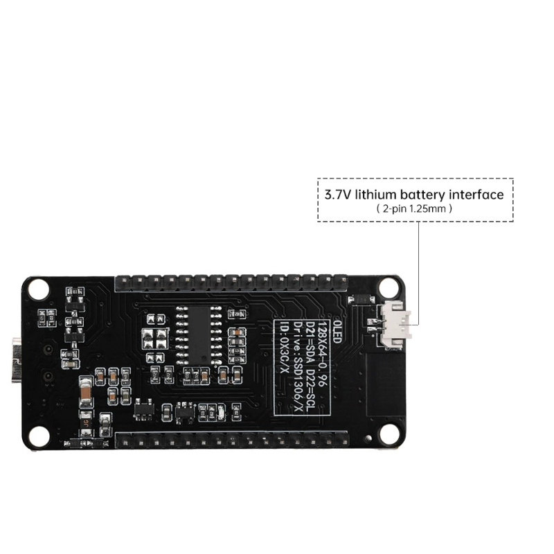 ESP32 ESP-WROOM-32D WIFI Devel - огляд і ціна Oled Display Module