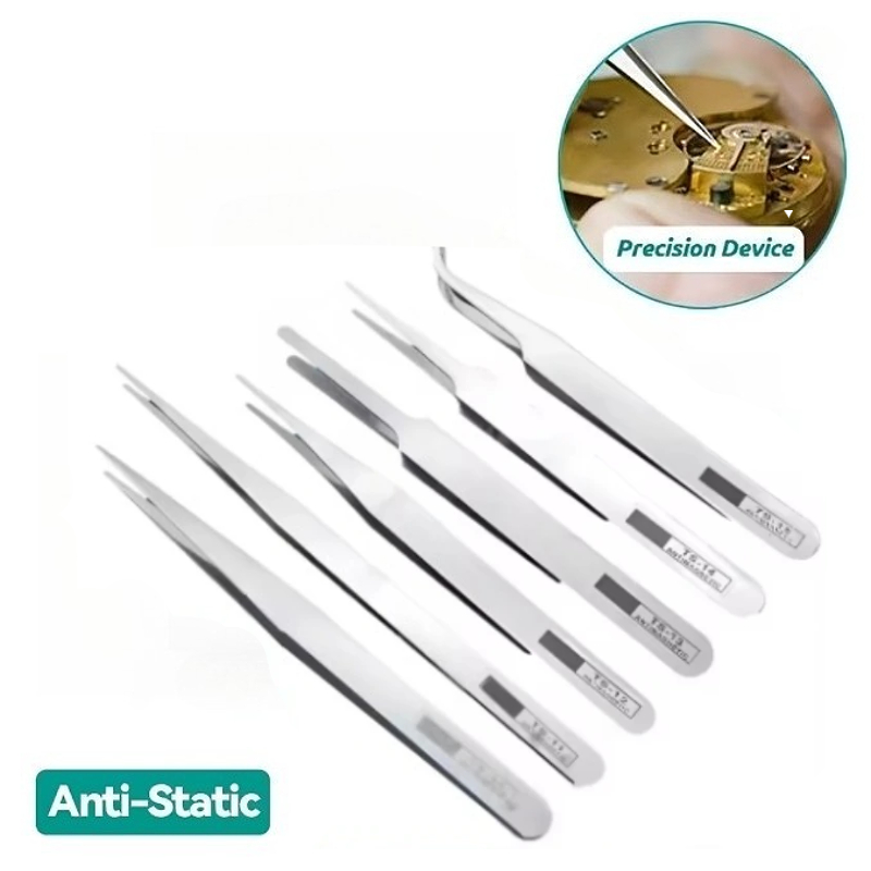 6Pcs Anti-static Stainless Ste - огляд і ціна Diy Electronics Set