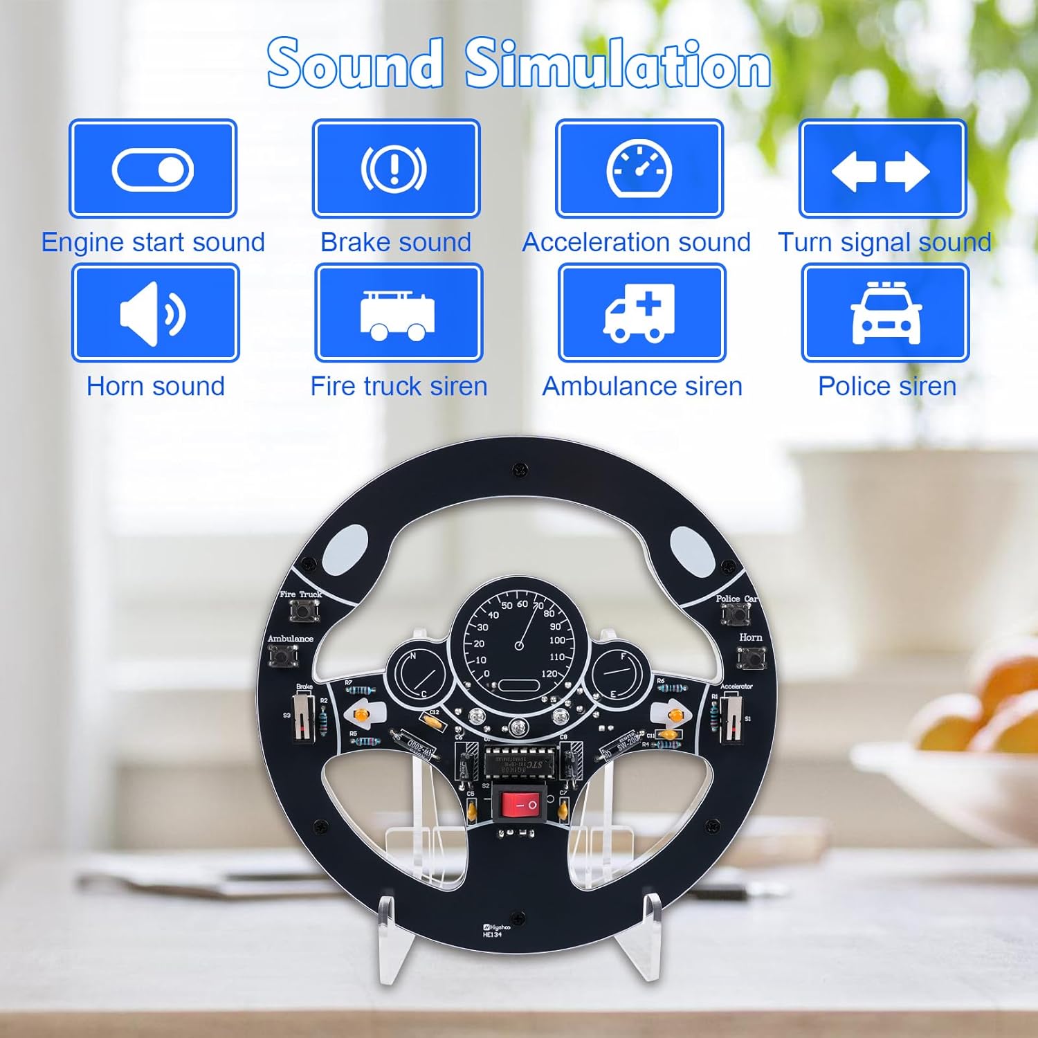 Car Steering Wheel DIY Solderi - огляд і ціна Diy Electronics For Adults