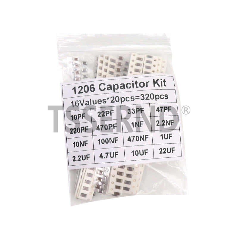 320PCS 720PCS 0603 0805 1206 S - огляд і ціна Capacitor Kit Assortment