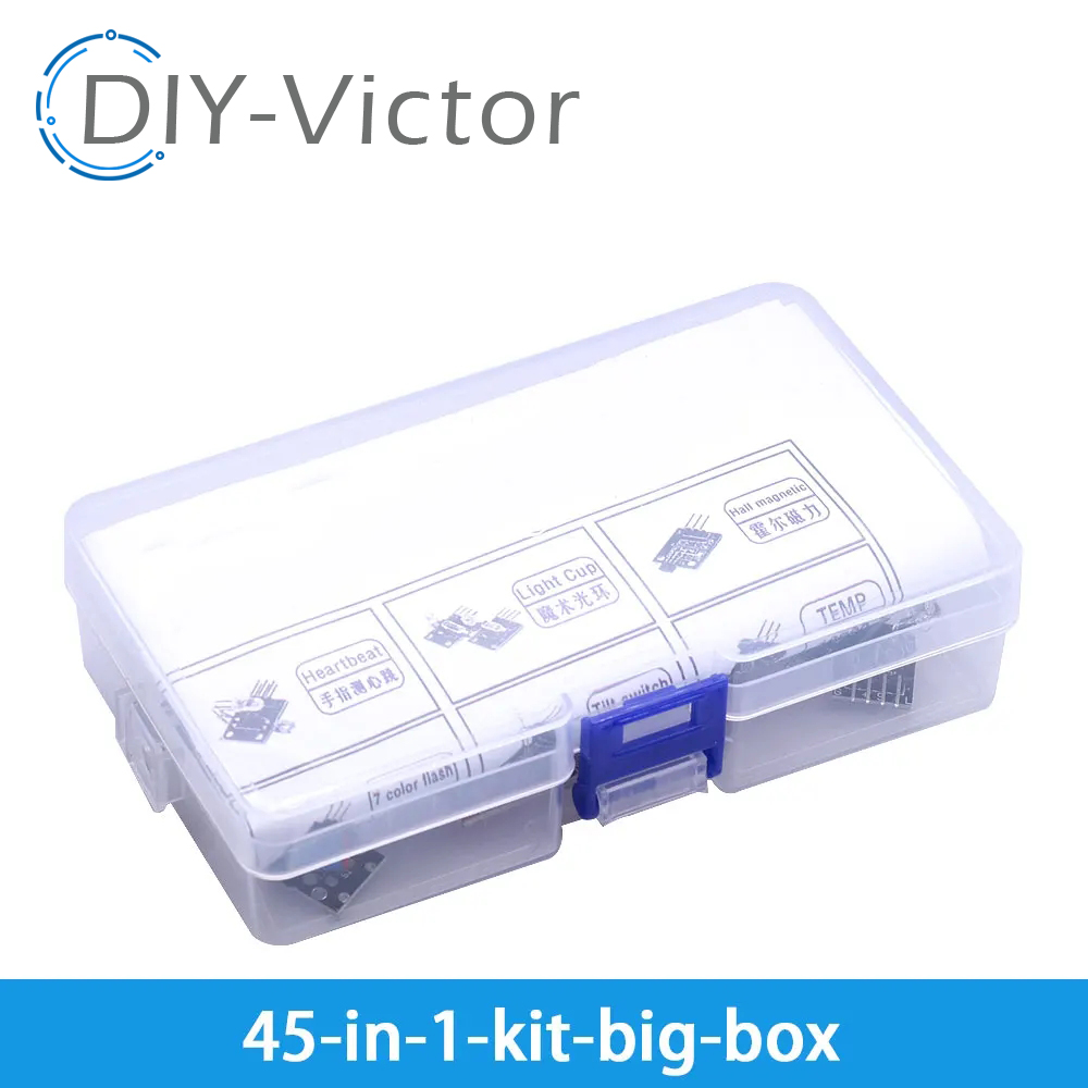 For Arduino 45 in 1 Sensors Mo - огляд і ціна Arduino Uno Starter Kit