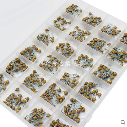 24values*20pcs=480pcs 50V 10PF - огляд і ціна Capacitor Kit Assortment