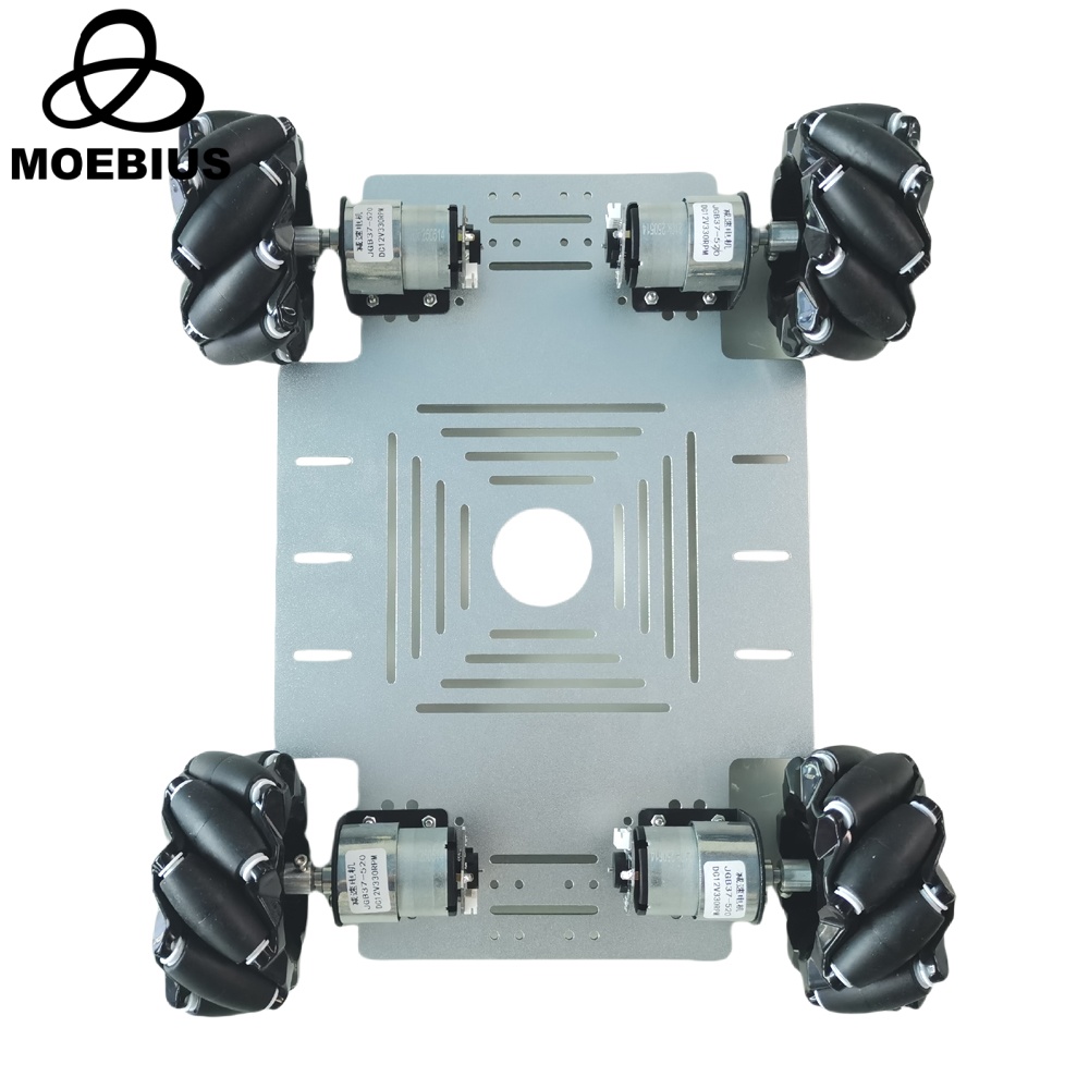 25KG Load 4WD Mecanum Wheel Ro - огляд і ціна Diy Kit Elektronik