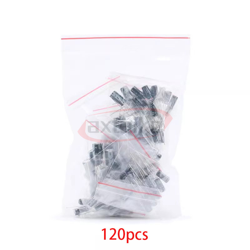 120/200/500pcs Radial Capacito - огляд і ціна Capacitor Kit Assortment