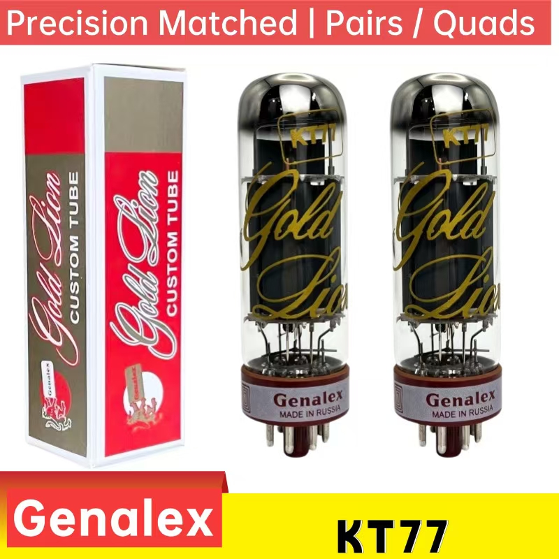 GOLD LION KT77 Vacuum Tube HIF - огляд і ціна Diy Electronics Audio