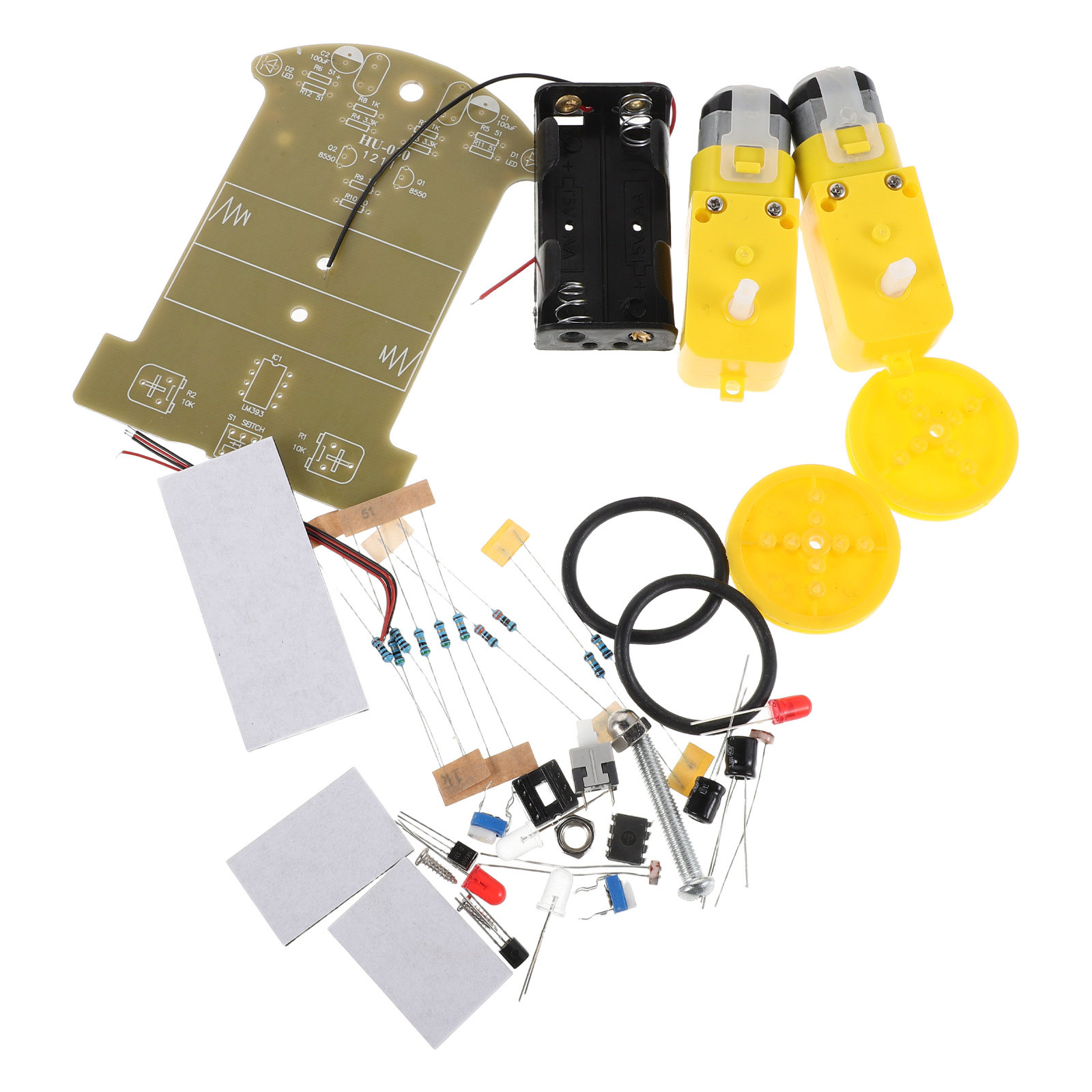 1Set Line Following Robot Car  - огляд і ціна Learn Diy Electronics