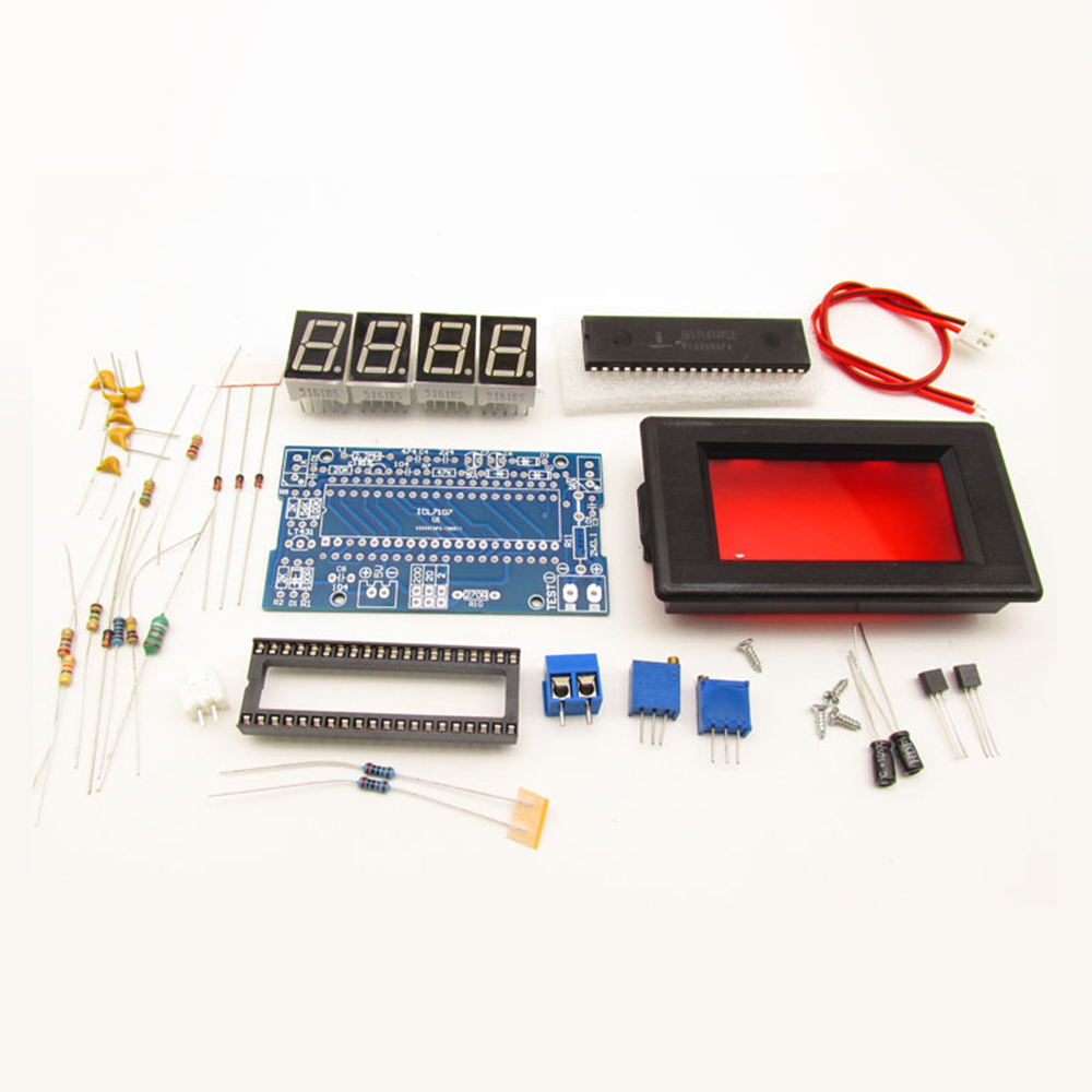 ICL7107 Voltmeter DIY Kit Part - огляд і ціна Diy Home Electronics Projects