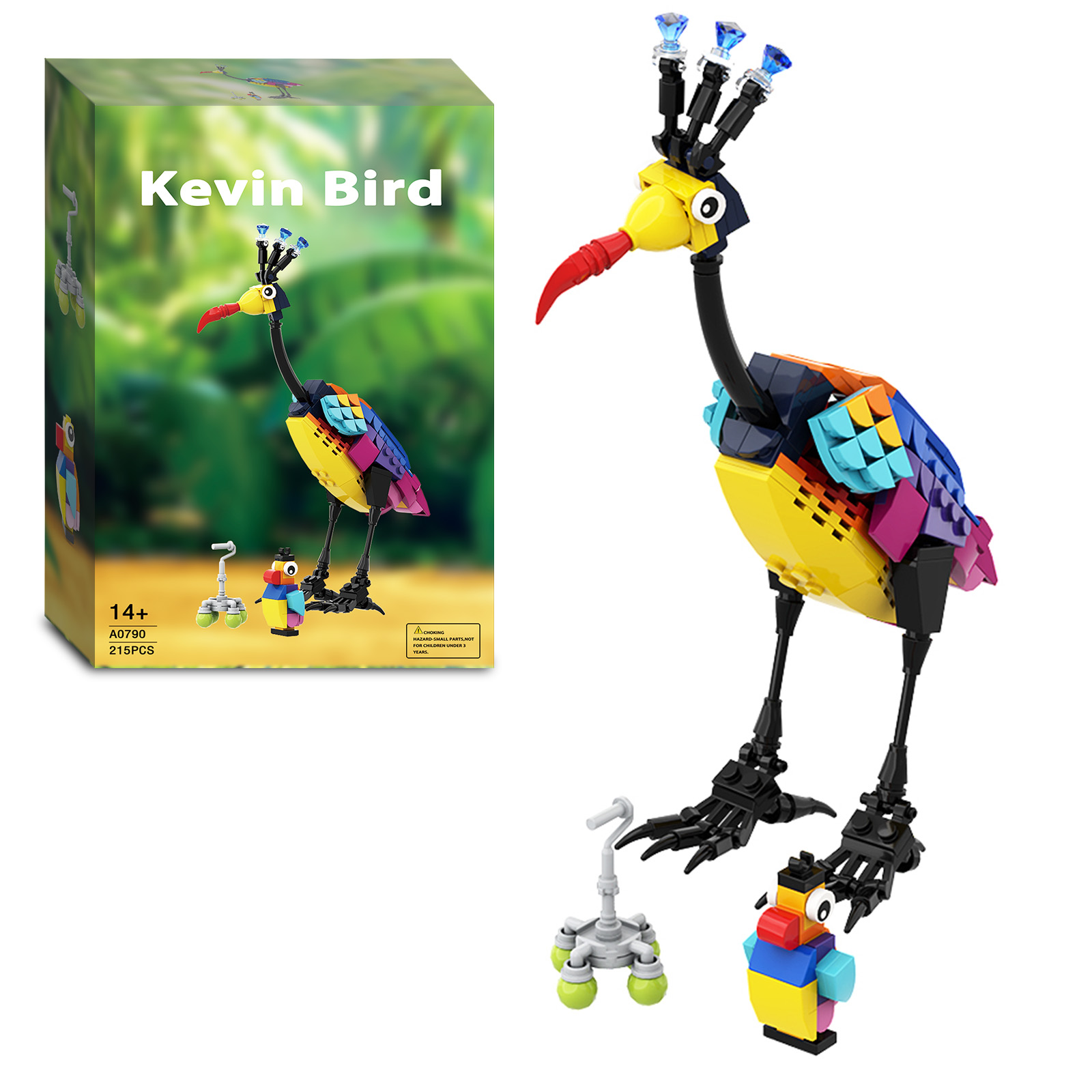 Kevin Bird Building Blocks Set - огляд і ціна Diy Electronics For Adults