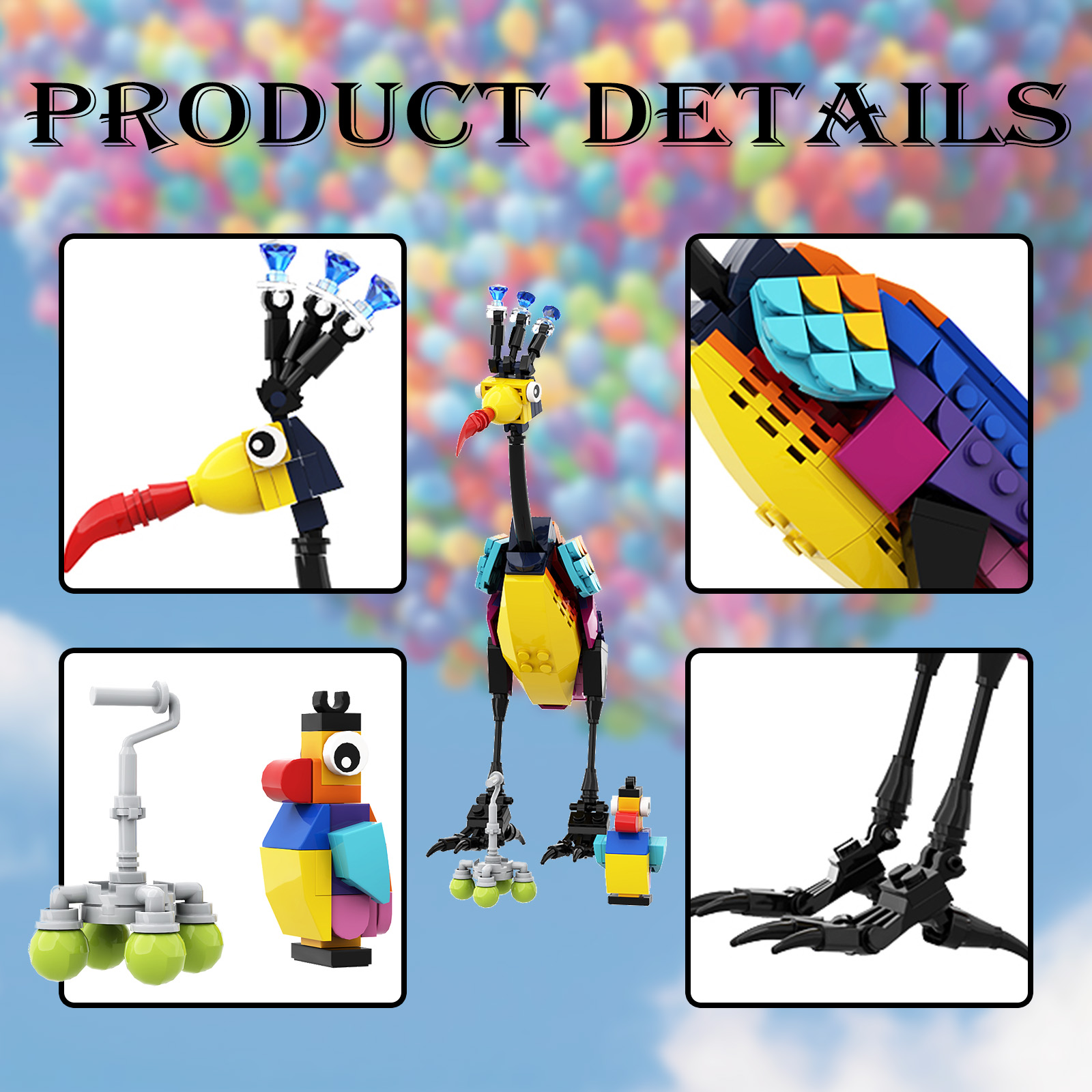 Kevin Bird Building Blocks Set - огляд і ціна Diy Electronics For Adults
