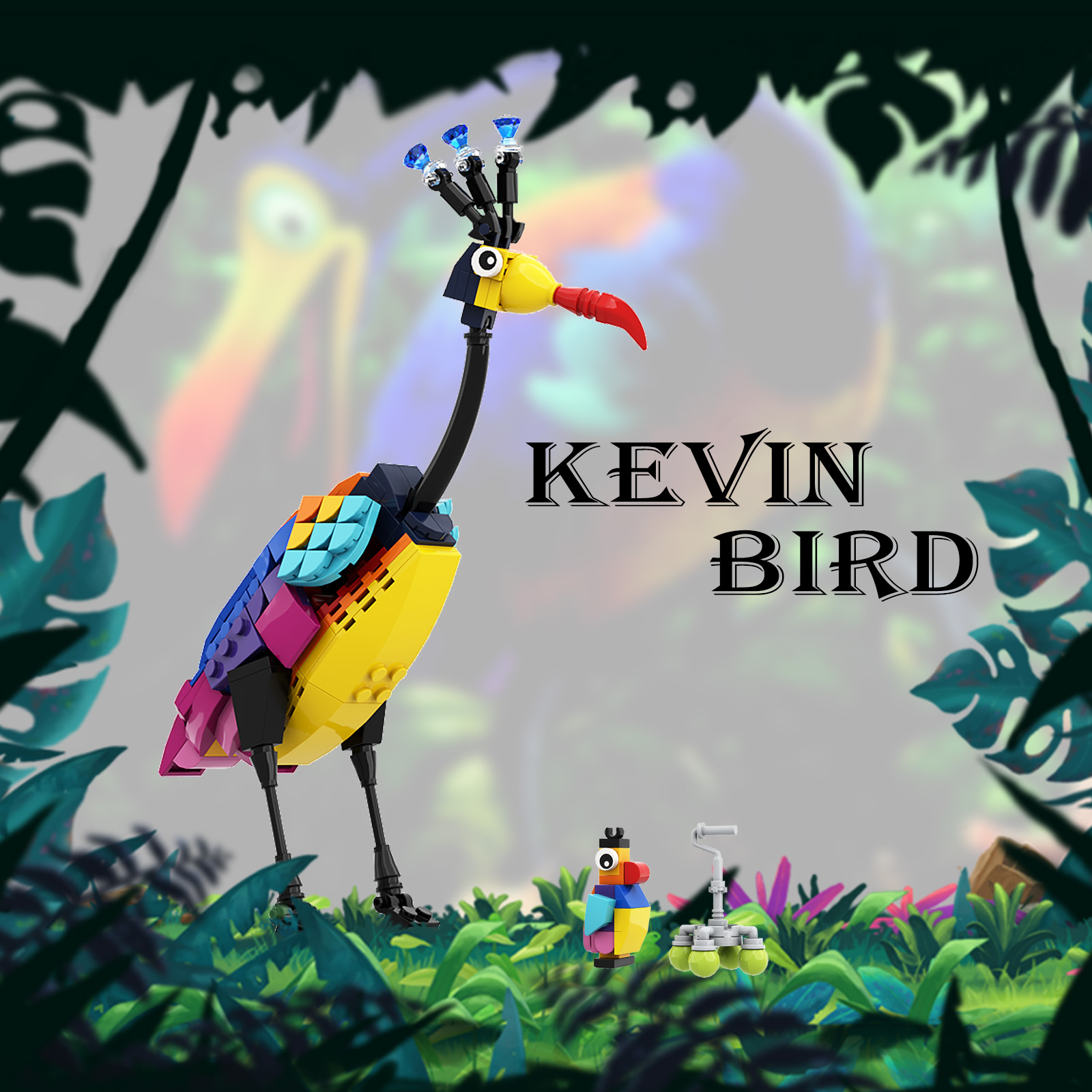 Kevin Bird Building Blocks Set - огляд і ціна Diy Electronics For Adults