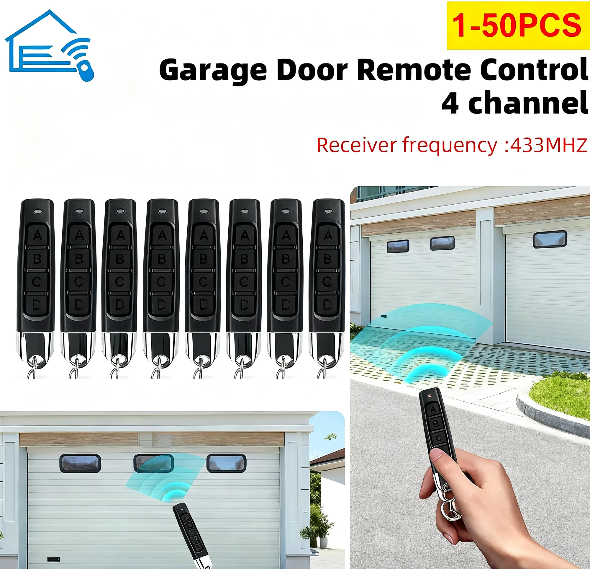 Remote Control 433MHz Car Key  - огляд і ціна Diy Electronics Button