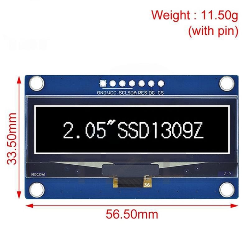 B27B 2.05 Inch OLED Display TZ - огляд і ціна Oled Display Module