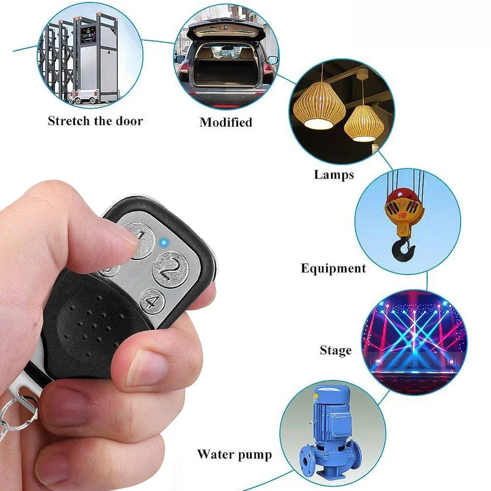 1/50PCS Remote Control 433MHz  - огляд і ціна Diy Electronics Button