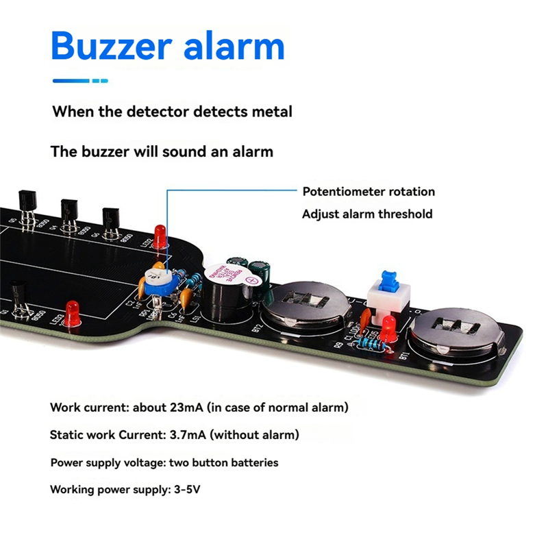 SQPP-DIY Metal Detector Electr - огляд і ціна Diy Electronics Set