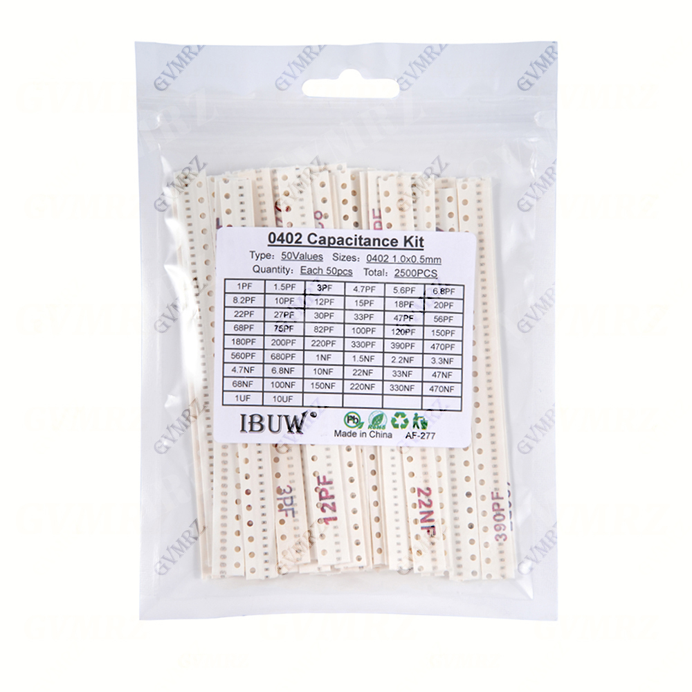 0402 0603 0805 1206 SMD Cerami - огляд і ціна Capacitor Kit Assortment