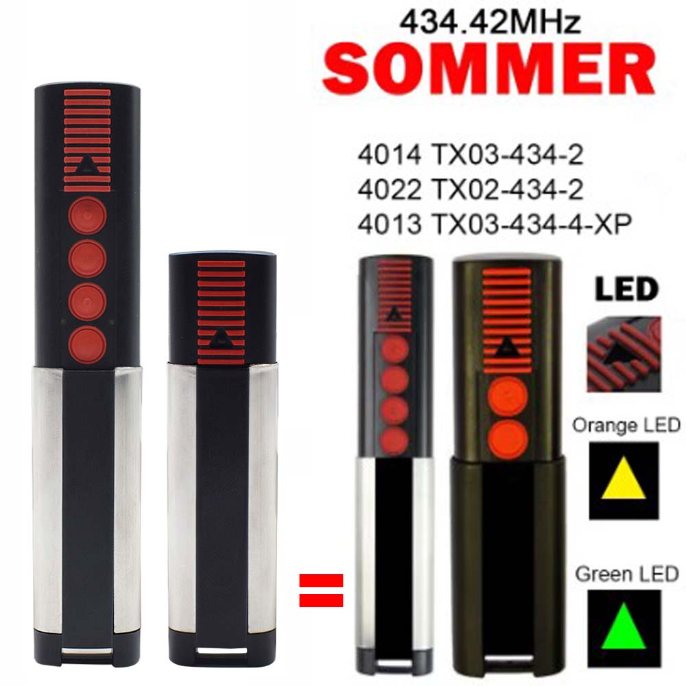 100% Compatible 434MHz SOMMER  - огляд і ціна Diy Electronics Button