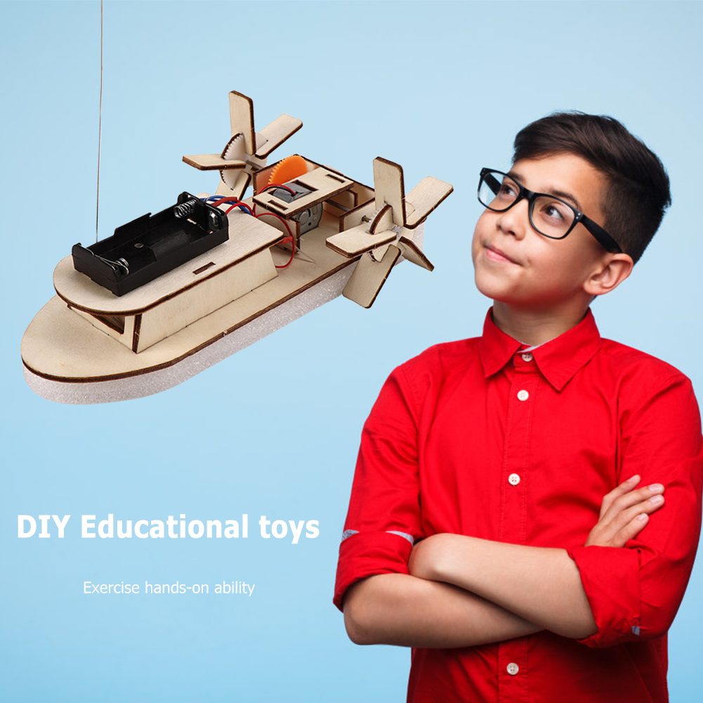 DIY Boat Model Science Toys Ki - огляд і ціна Diy Kit Elektronik