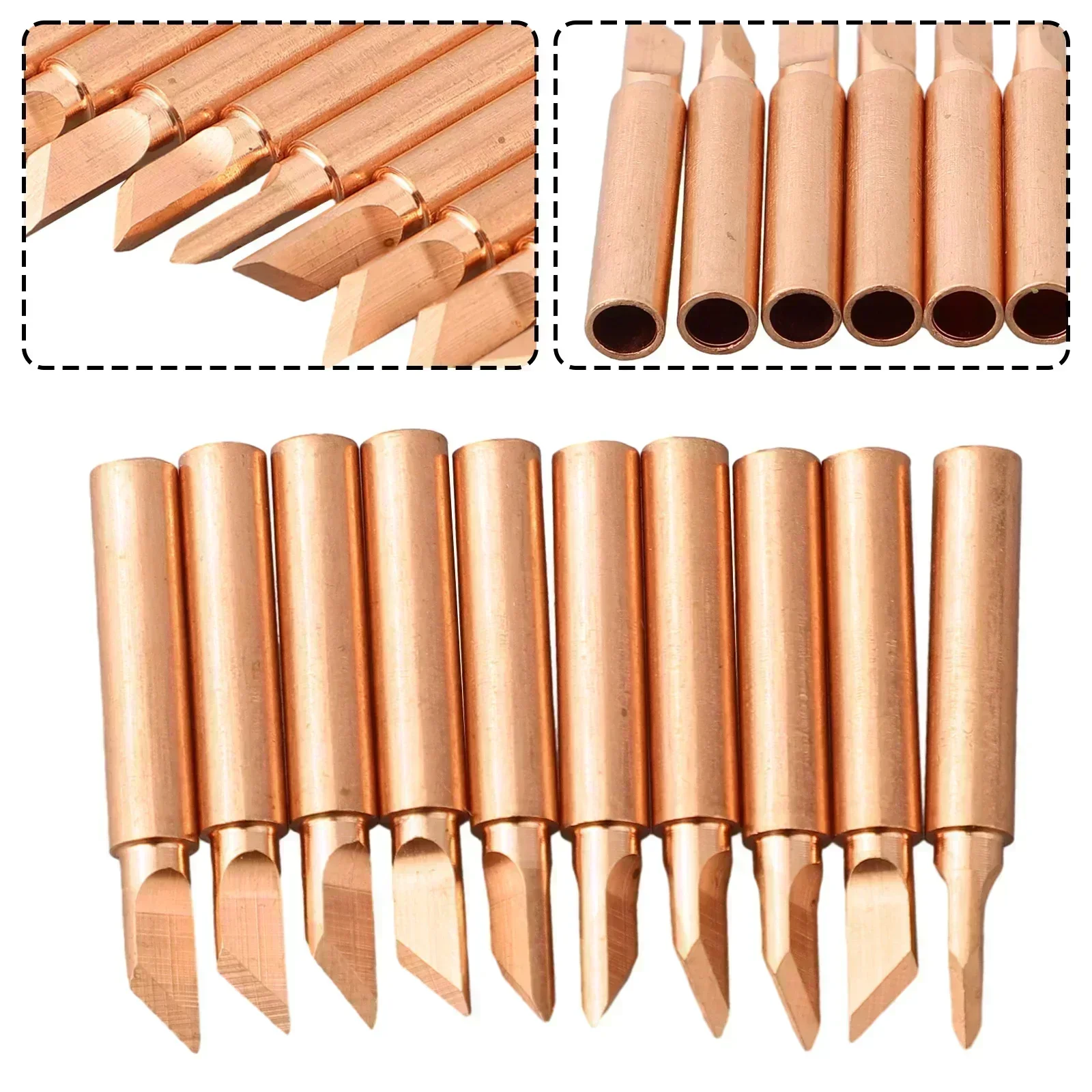 10pcs/pack Soldering Iron Tip  - огляд і ціна Diy Electronics Soldering Kit