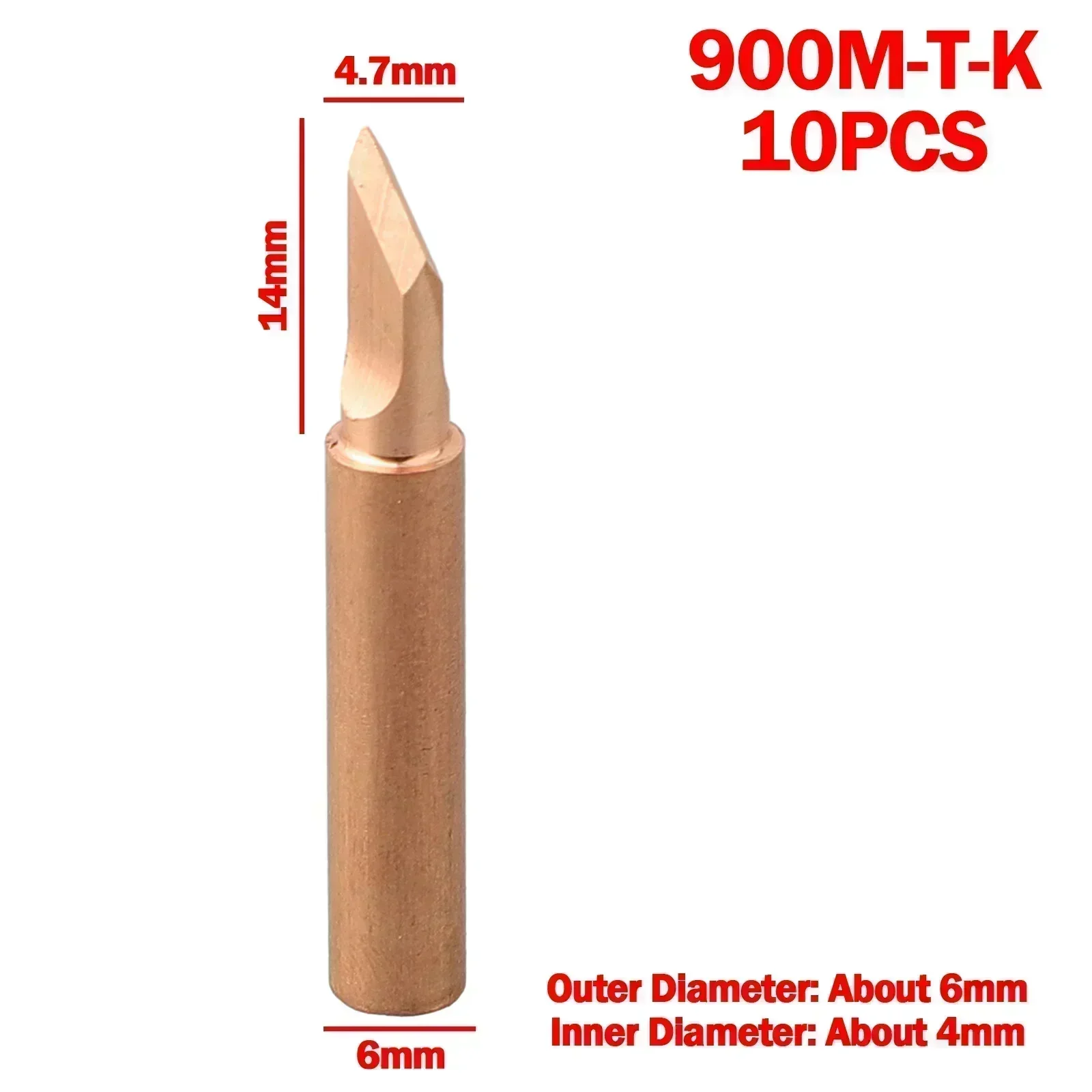 10pcs/pack Soldering Iron Tip  - огляд і ціна Diy Electronics Soldering Kit