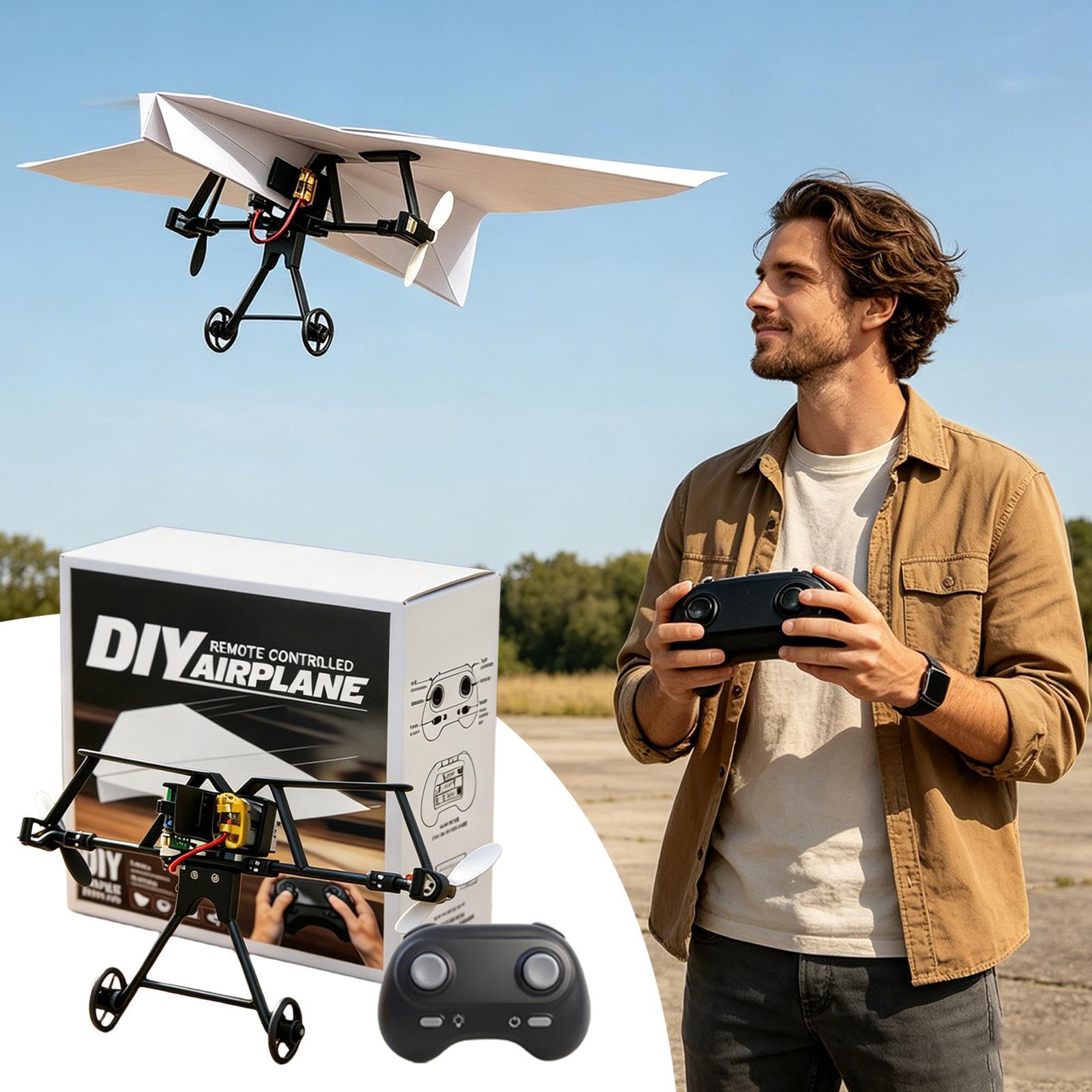 DIY RC Paper Airplane Kit Plan - огляд і ціна Diy Kit Elektronik