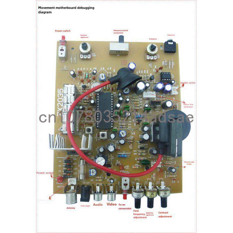 5.5 Inch Black & White TV Main - огляд і ціна Diy Electronics Soldering Kit