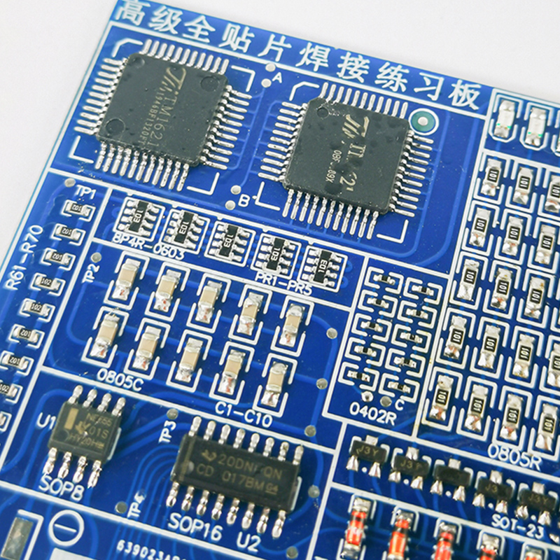 SMD/SMT Components Soldering P - огляд і ціна Diy Home Electronics Projects