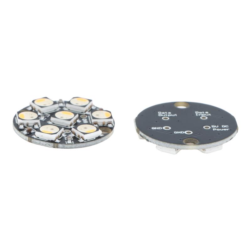 WS2812 7Bit Round LED Circuit  - огляд і ціна Useful Diy Electronics Projects