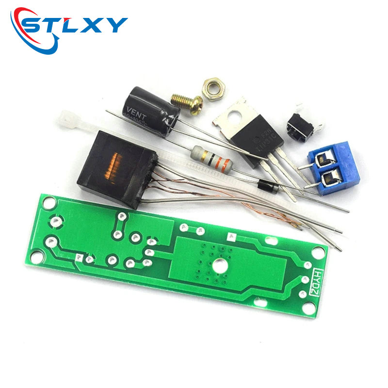 DC3-5V DIY Kit High Voltage Ge - огляд і ціна Diy Home Electronics Projects