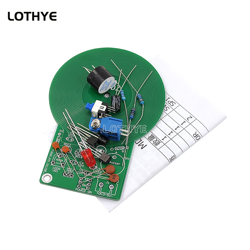 DC 3V-5V Metal Detector Kit DI - огляд і ціна Diy Electronics Set