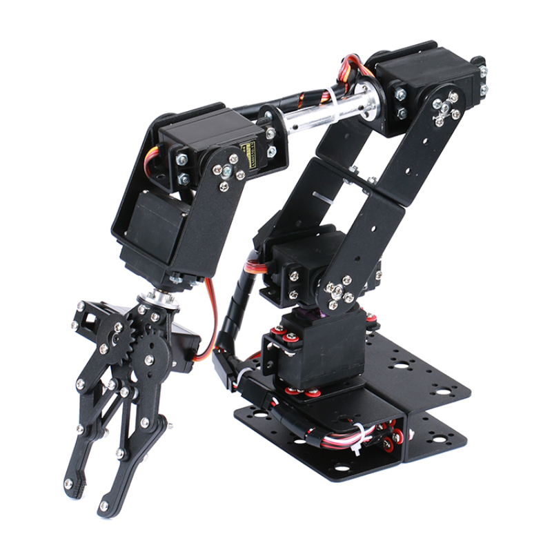 STEAM DIY 6 DOF Robot Metal Al - огляд і ціна Diy Kit Elektronik
