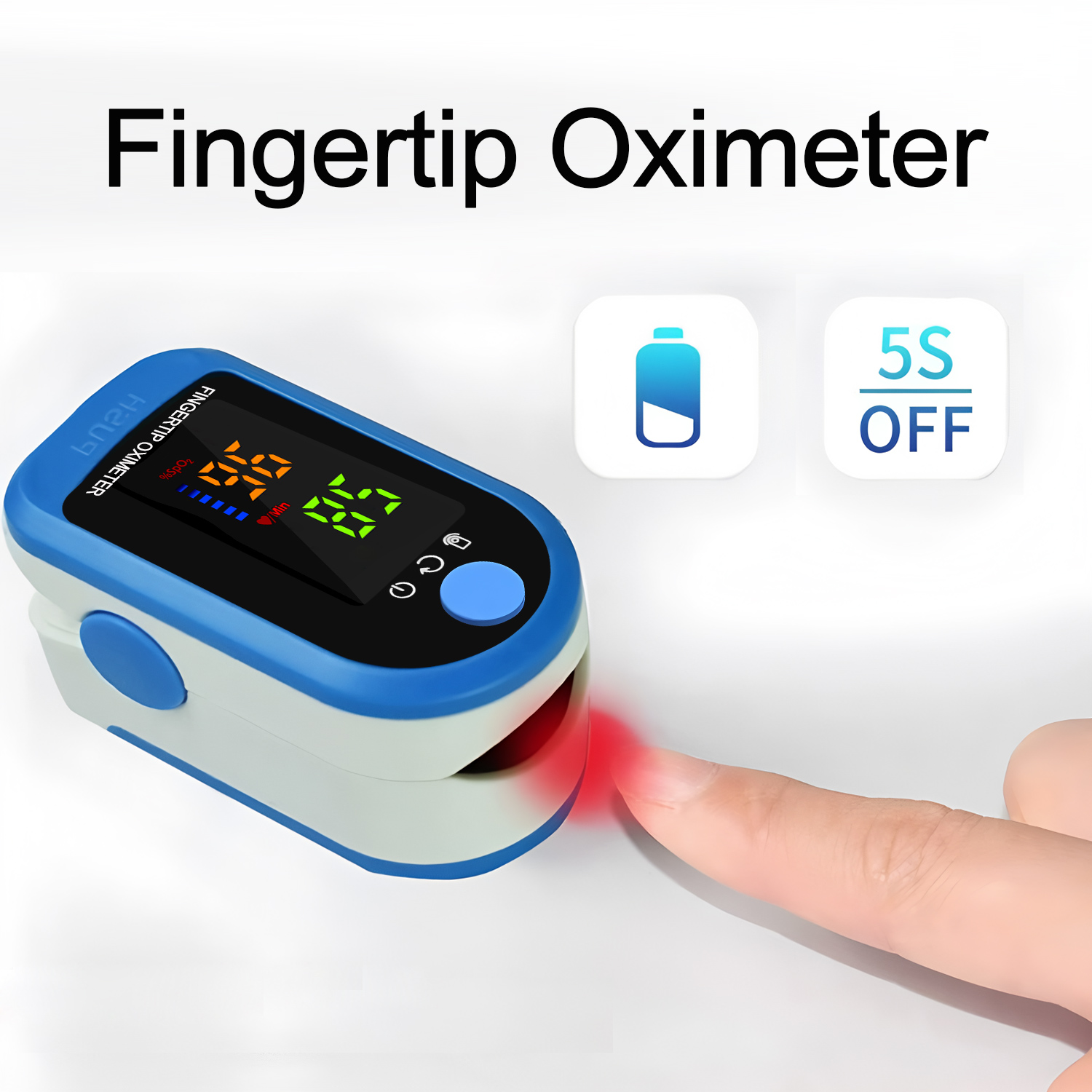 Finger Pulse Oximeter Medical  - огляд і ціна Oled Display Module