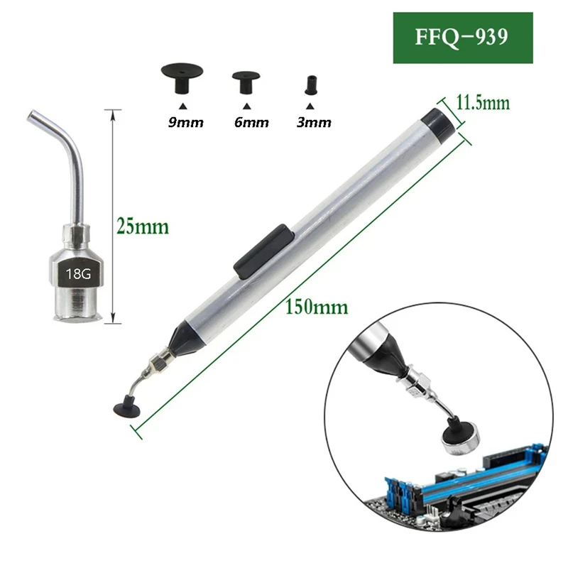 Manual Vacuum Suction Pen Kit  - огляд і ціна Ic Chip Puller