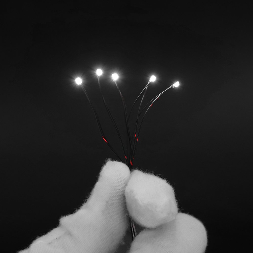 10pcs/Set Micro LED Lamp Chips - огляд і ціна Diy Home Electronics Projects