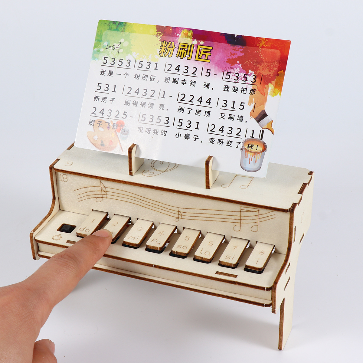 DIY Wooden Electronic Piano Mo - огляд і ціна Diy Electronics For Adults