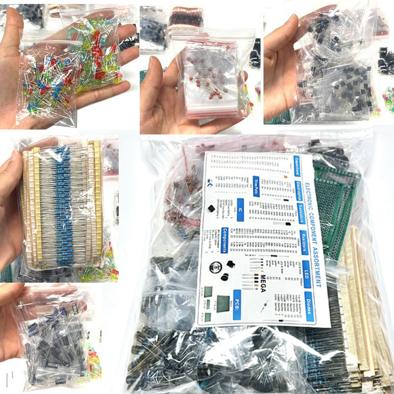 1818PCS DIY Electronics Compon - огляд і ціна Capacitor Kit Assortment
