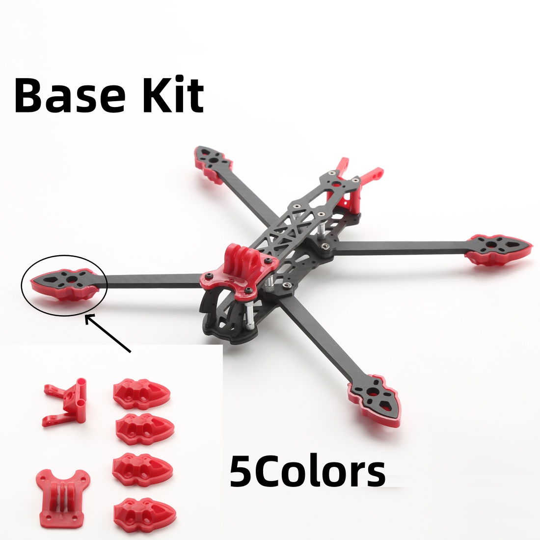Mark4 5inch / 7inch FPV Frame  - огляд і ціна Diy Drone Electronics Kit