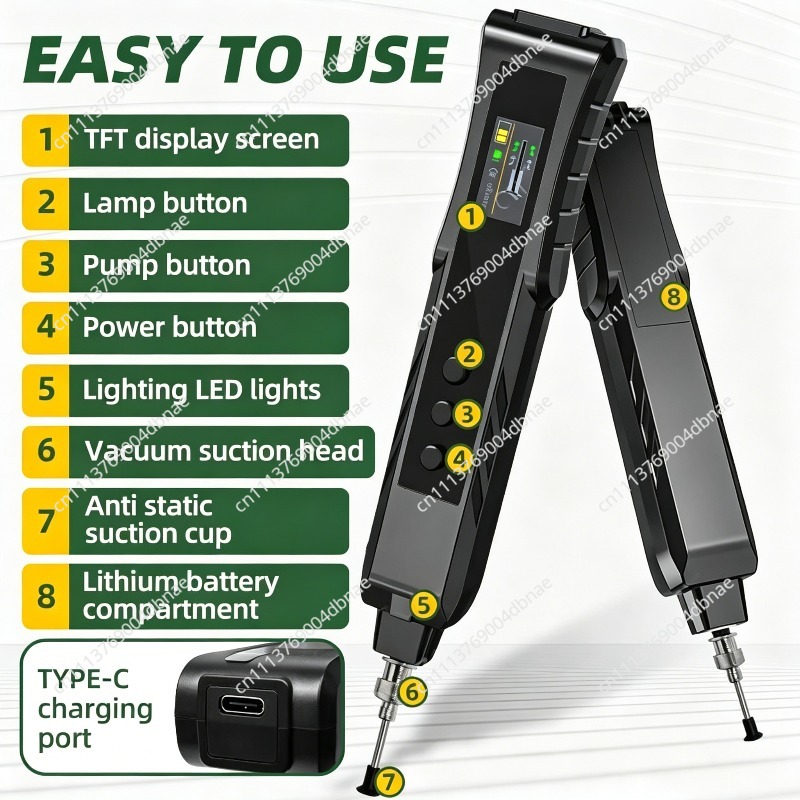 HR35 Electric Vacuum Suction P - огляд і ціна Ic Chip Puller
