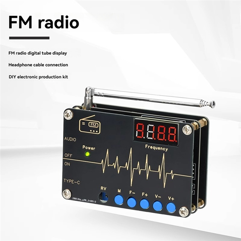 A73E-RDA5807M FM Radio DIY Kit - огляд і ціна Diy Electronics Soldering Kit