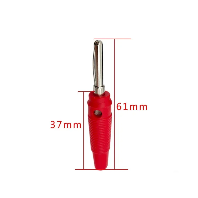 10pcs 4mm Banana Plugs Connect - огляд і ціна Diy Electronics Audio