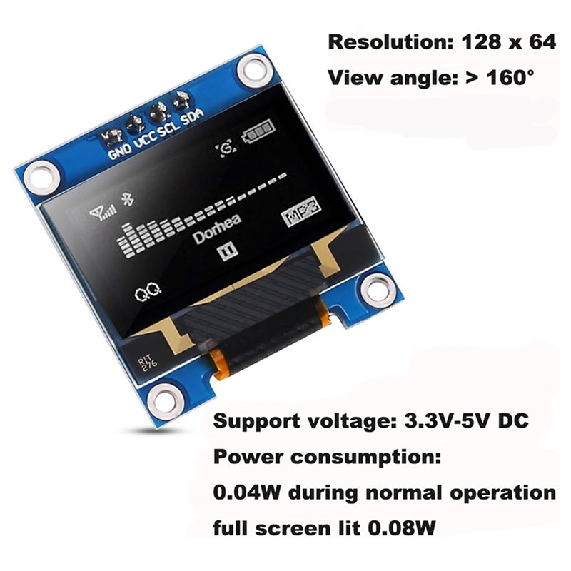 A37T-4Pcs 0.96 Inch OLED Displ - огляд і ціна Oled Display Module