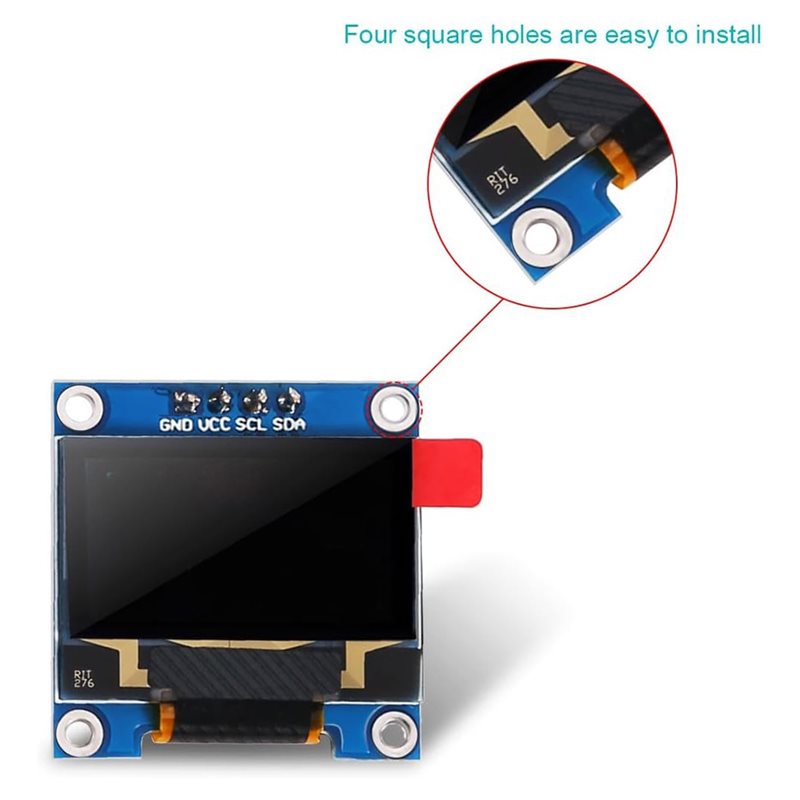 A37T-4Pcs 0.96 Inch OLED Displ - огляд і ціна Oled Display Module