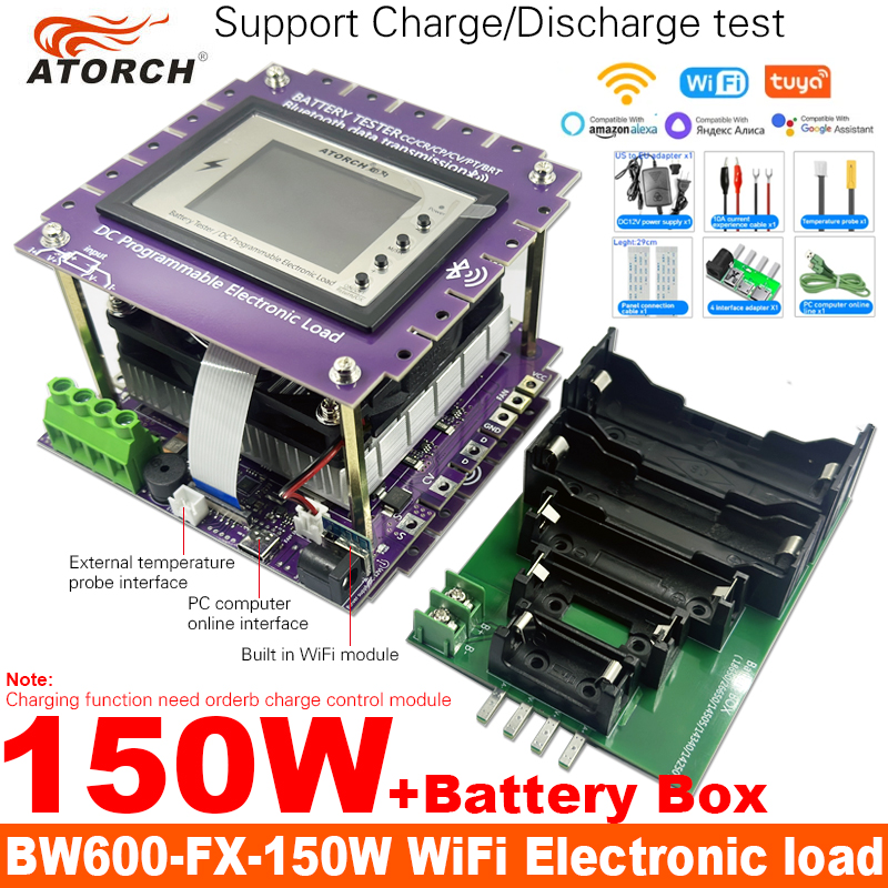 BW600-FX-150W DC1-200V 30A WiF - огляд і ціна Diy Electronic Load