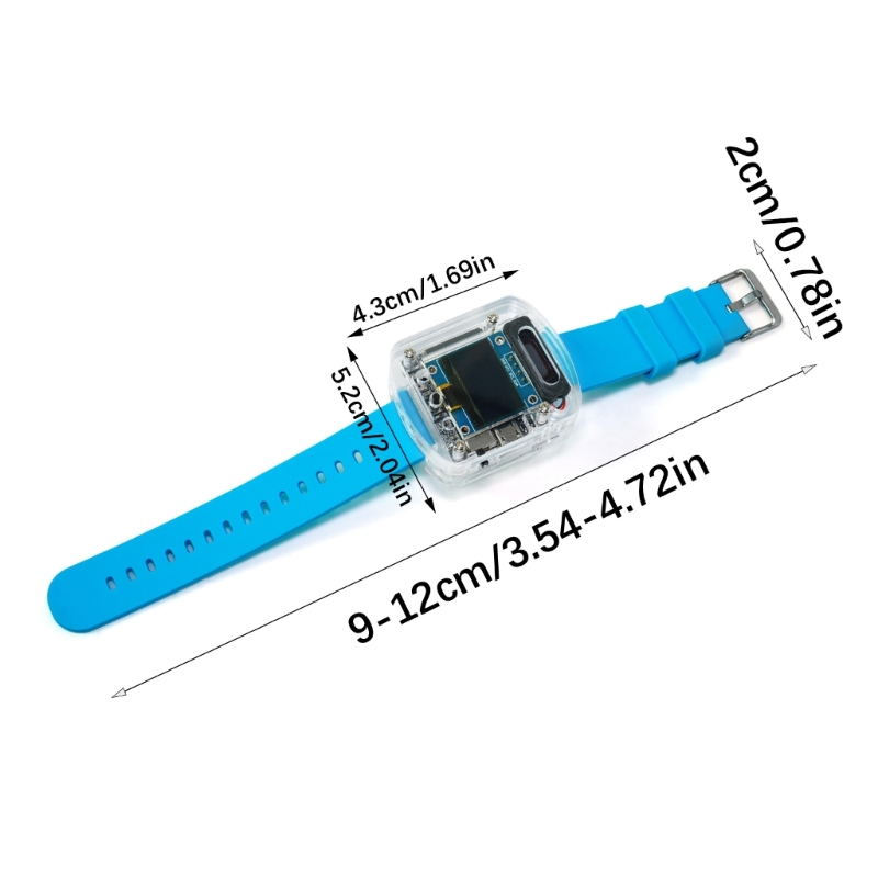 AI Voice Control Watch Recharg - огляд і ціна Diy Wearable Electronics