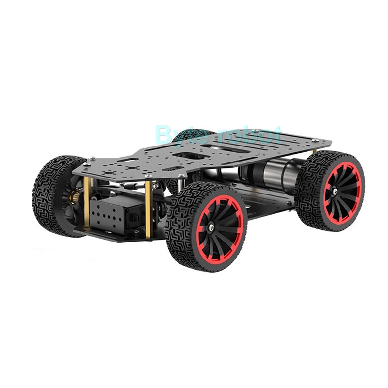 5KG Load 4WD Robot Car Metal A - огляд і ціна Diy Kit Elektronik